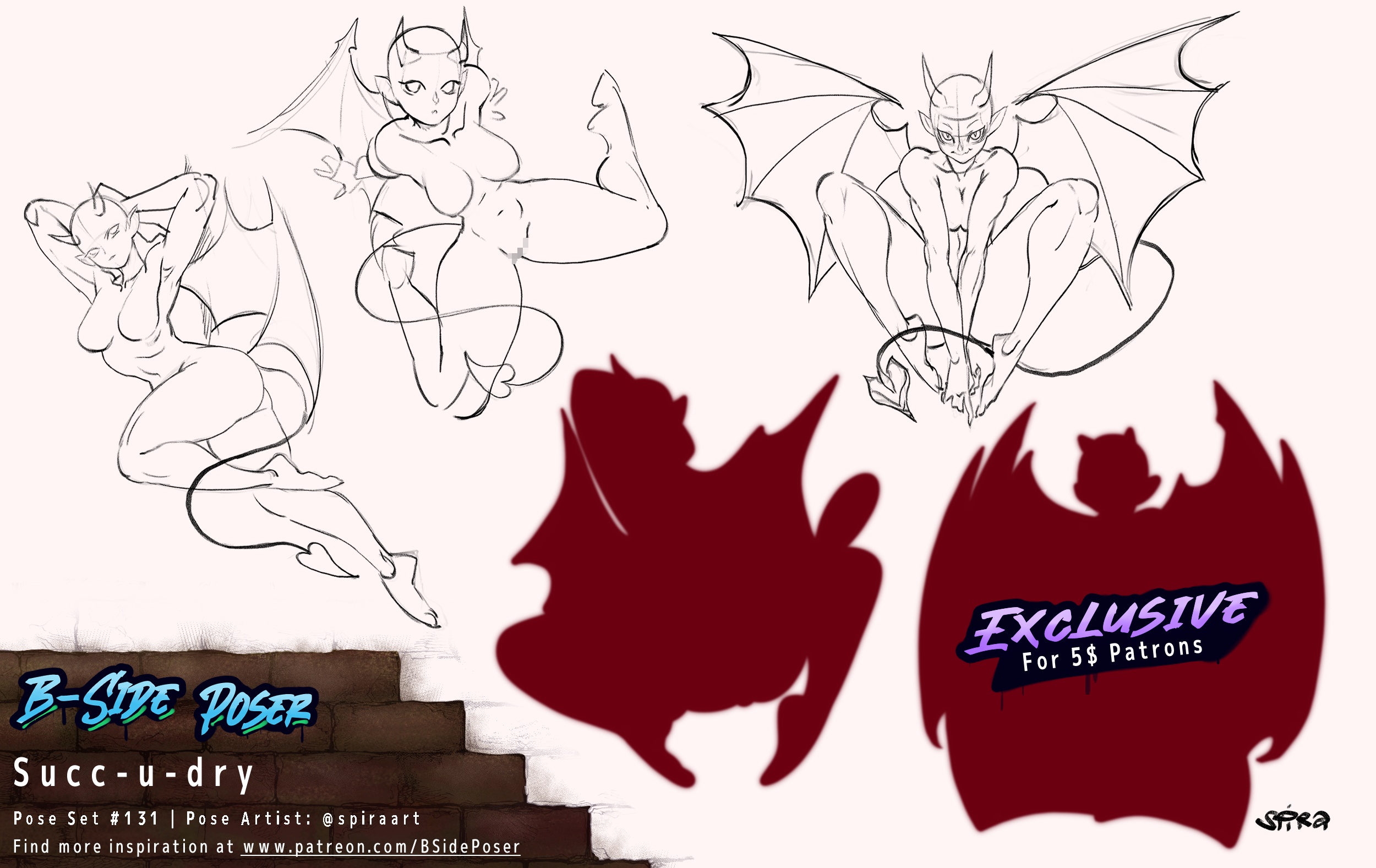 Pose Set 131 – Succ-u-dry