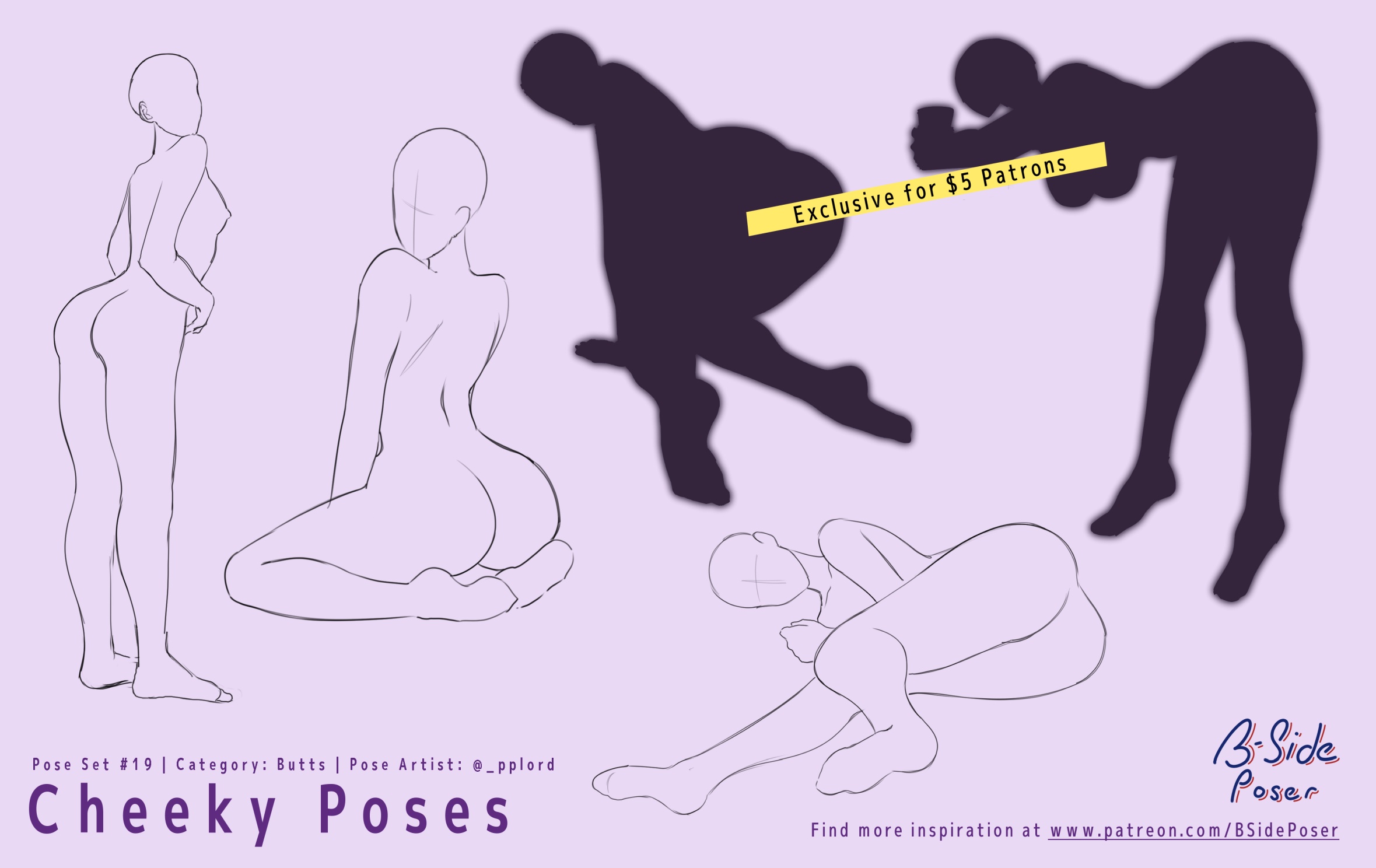 Pose Set 19 – Cheeky Poses