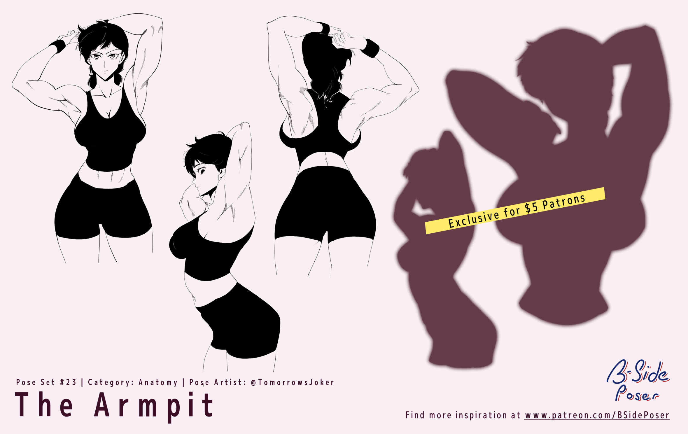 Pose Set 23 – The Armpit