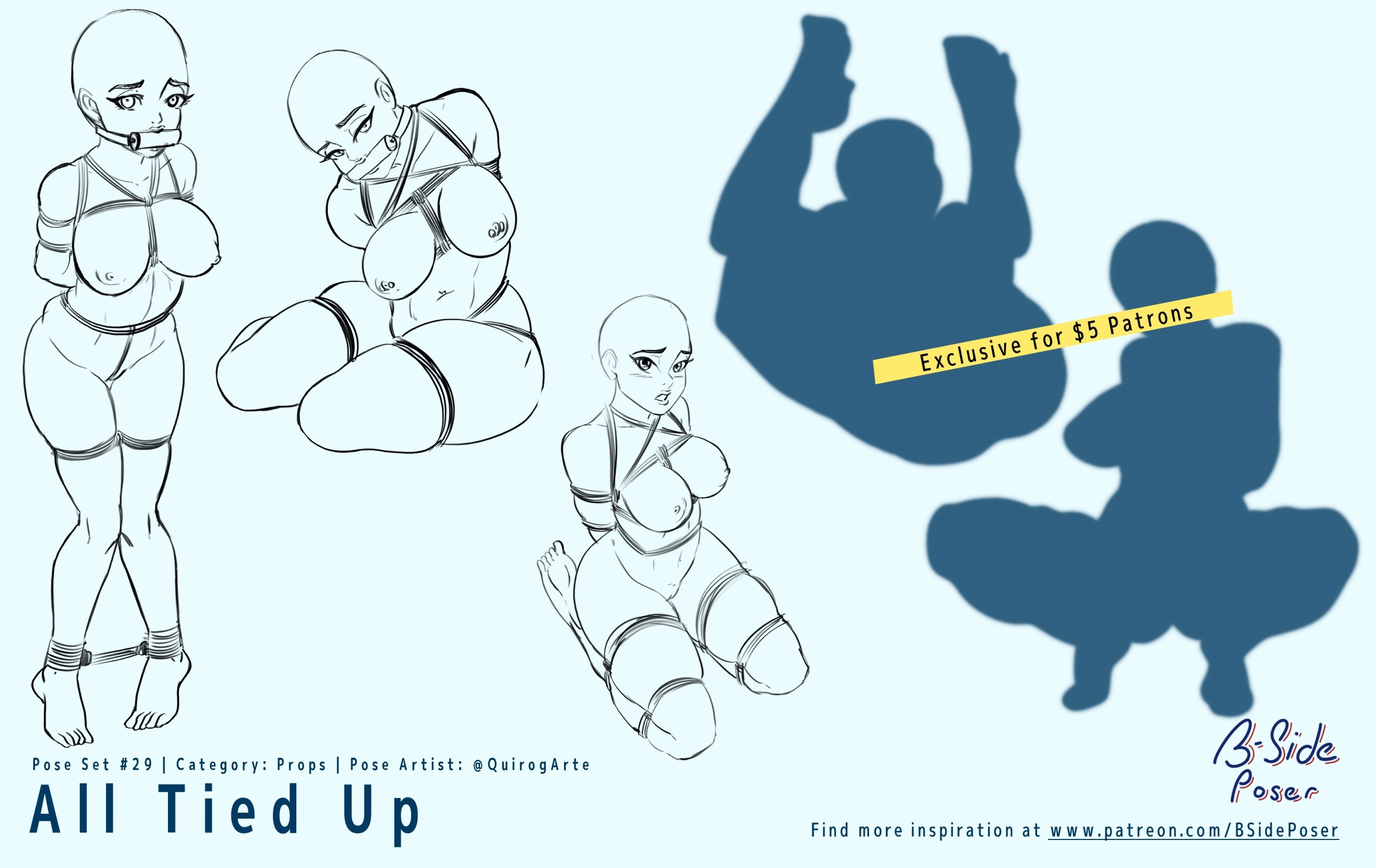 Pose Set 29 – All Tied Up