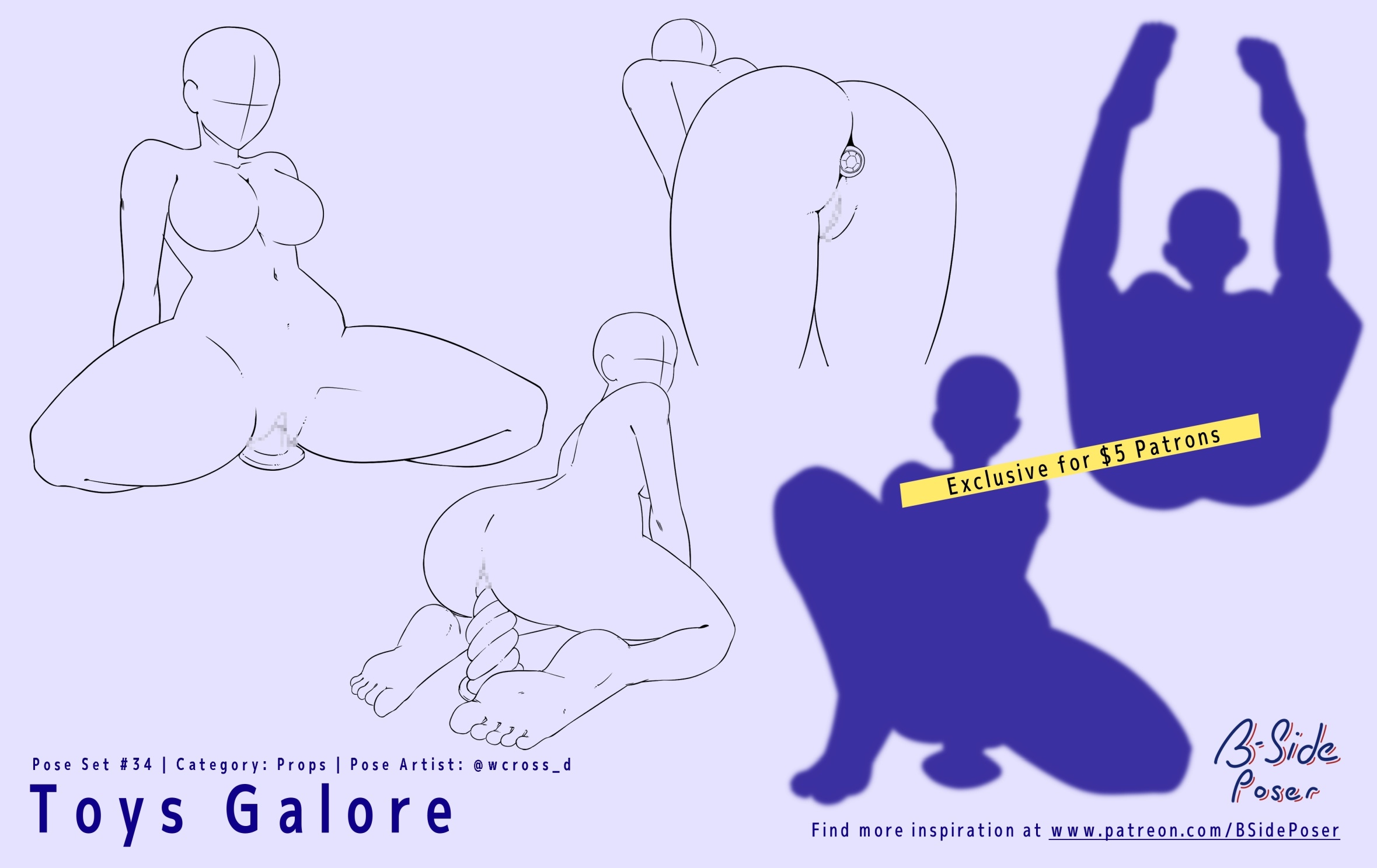 Pose Set 34 – Toys Galore