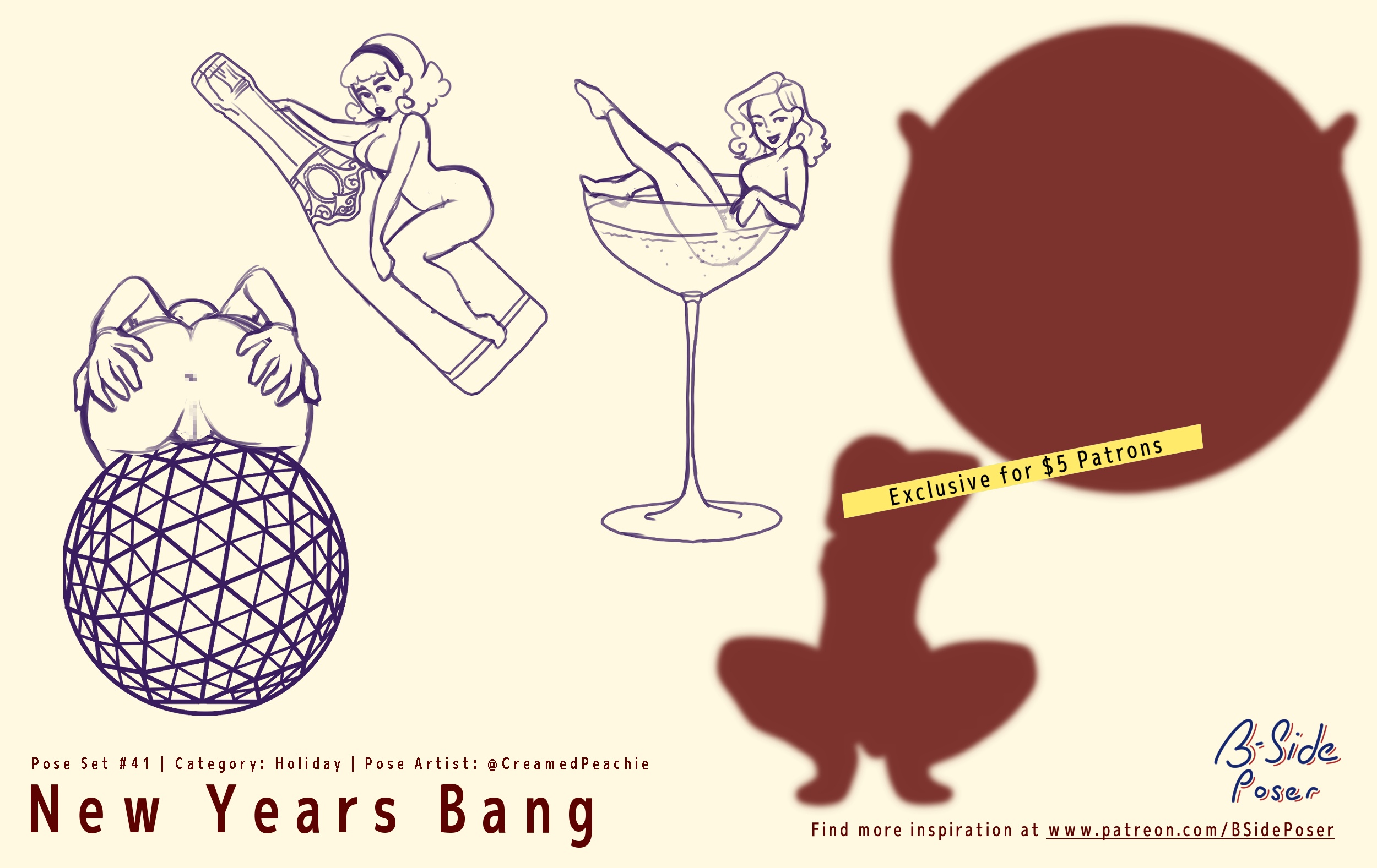 Pose Set 41 – New Years Bang