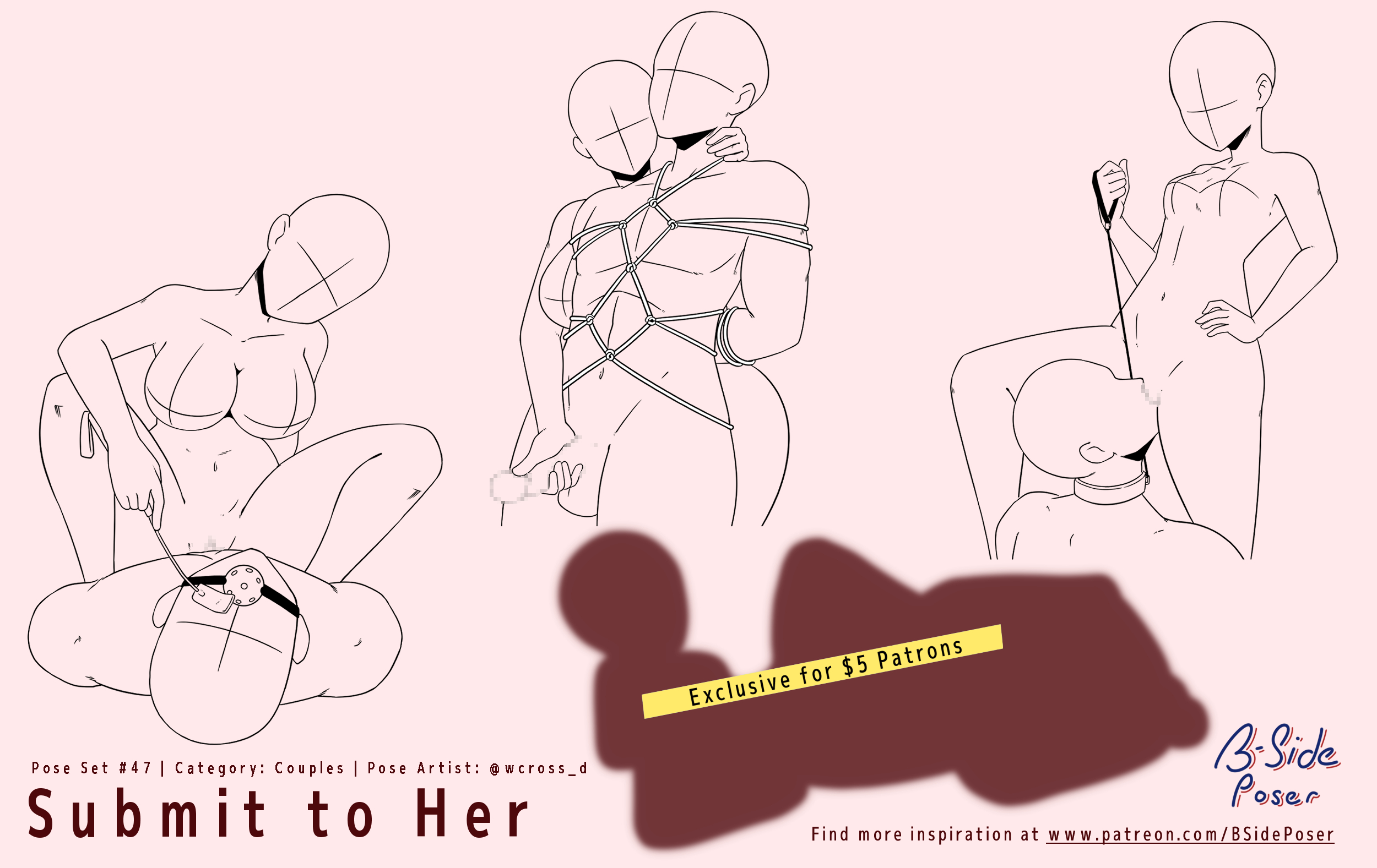 Pose Set 47 – Submit to Her