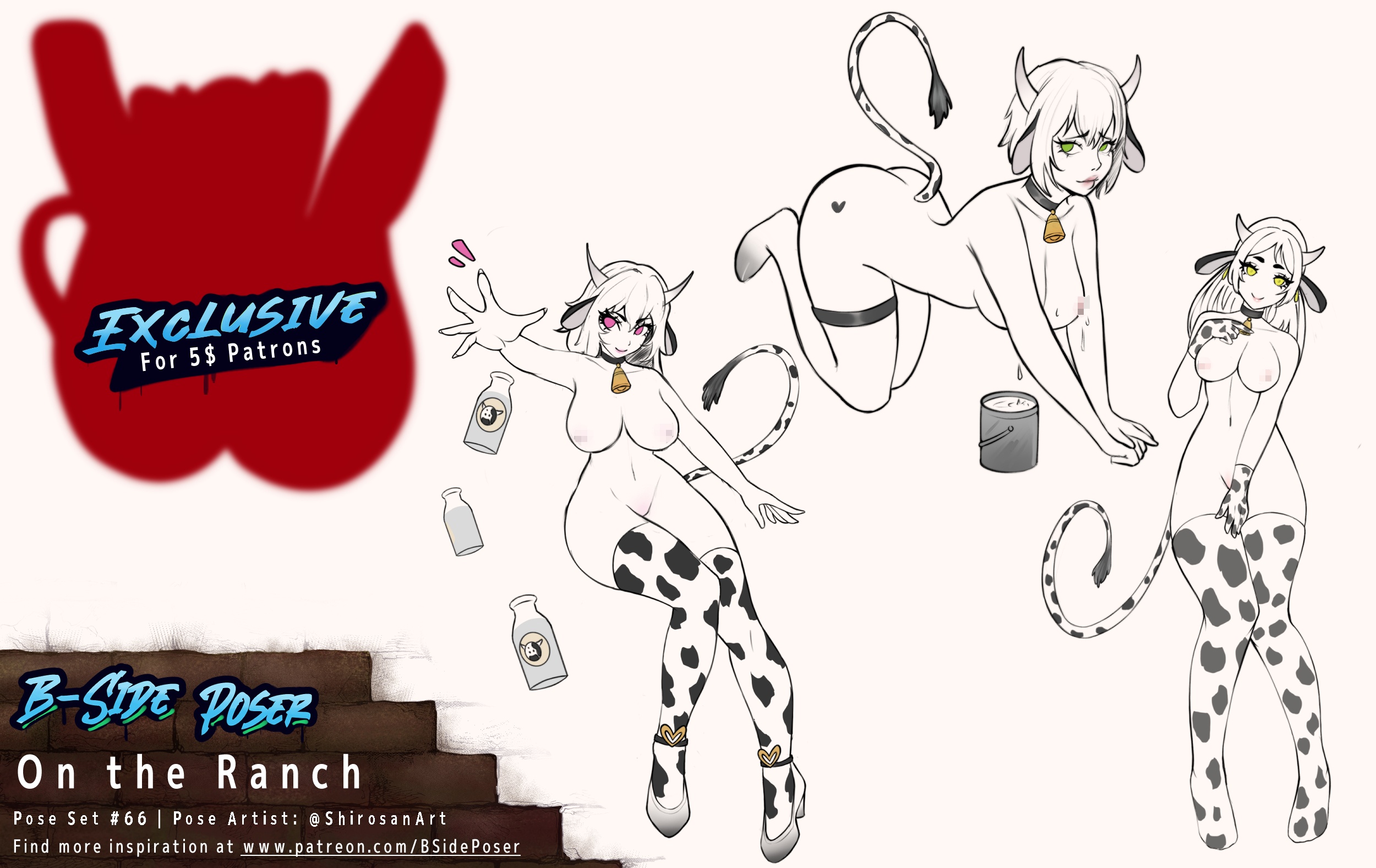 Pose Set 66 – On the Ranch