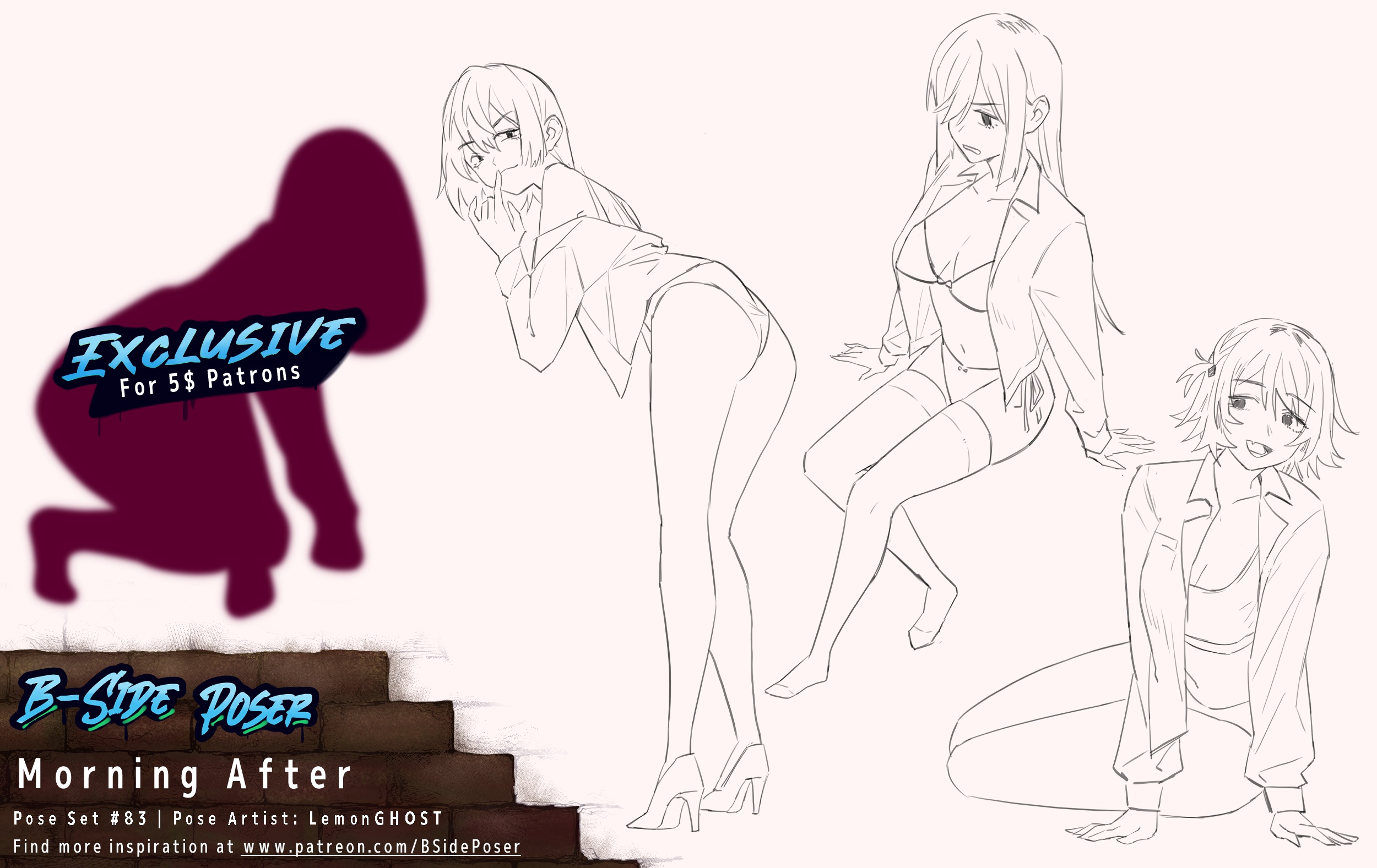 Pose Set 83 – Morning After