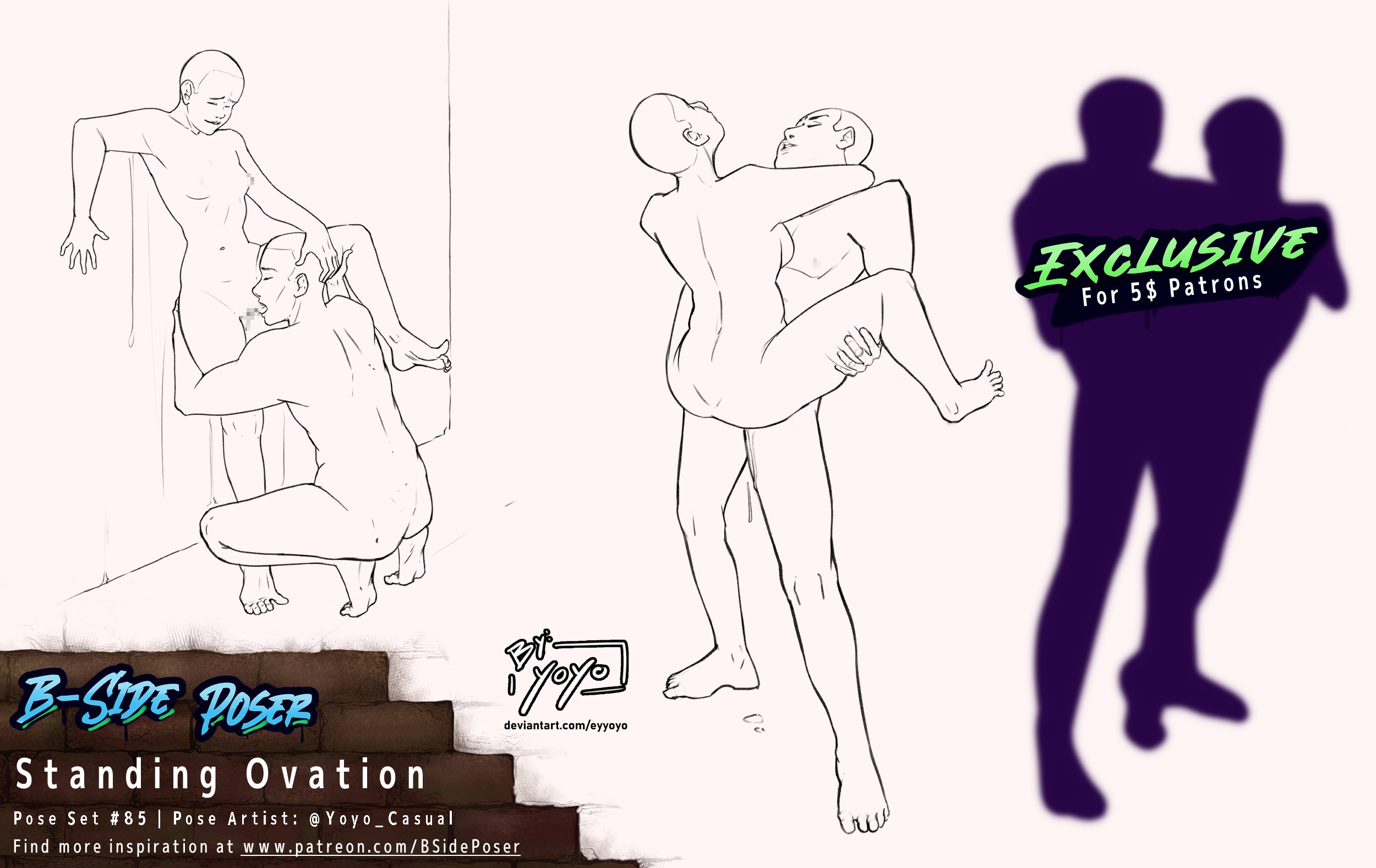 Pose Set 85 – Standing Oviation