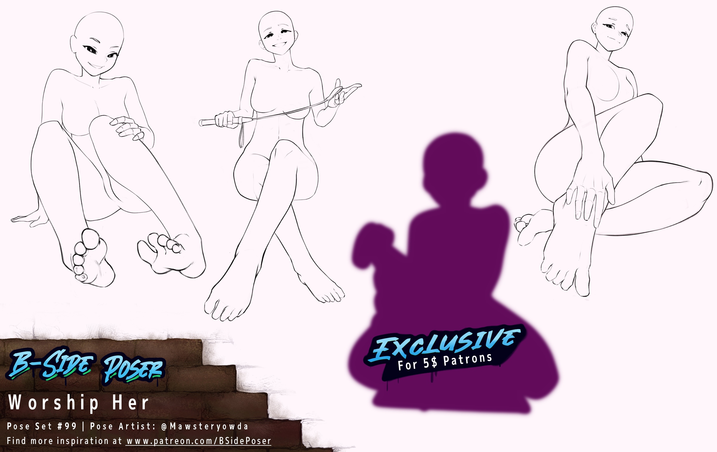 Pose Set 99 – Worship Her