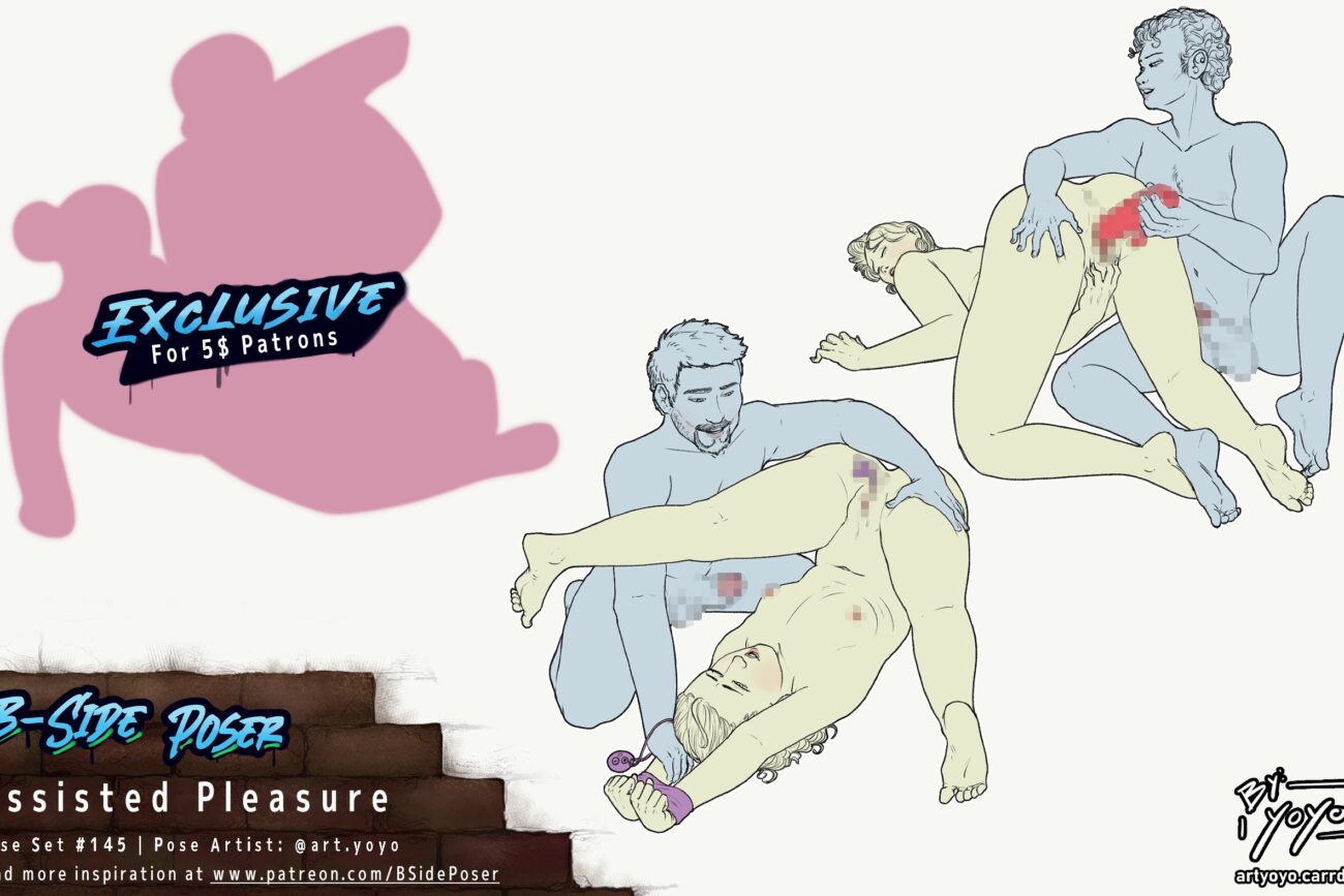 Pose Set 145 – Assisted Pleasure