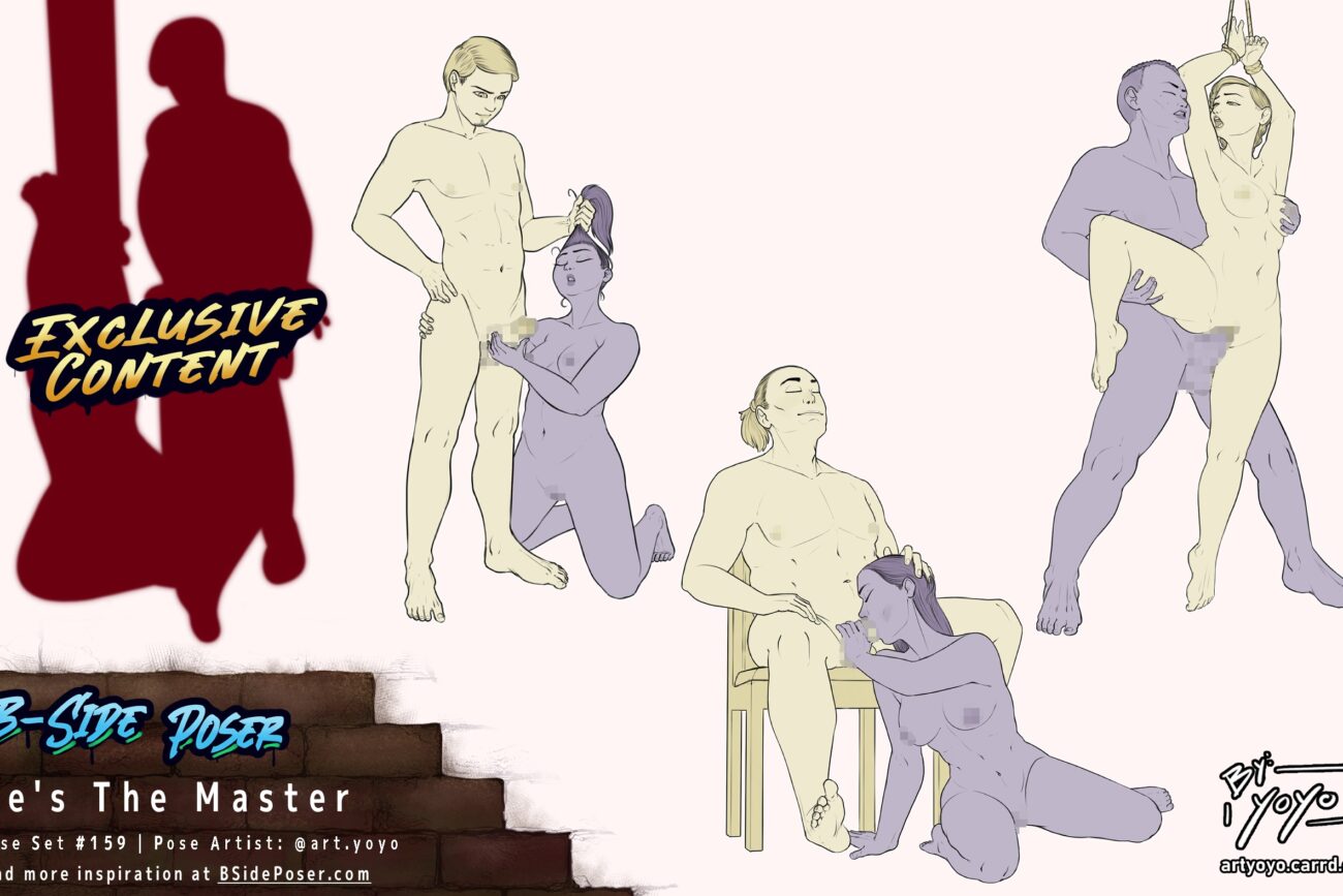 Pose Set 159 – He’s The Master