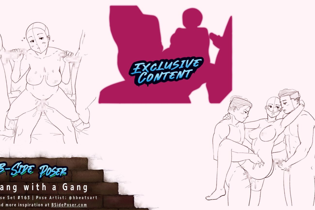 Pose Set 163 – Bang with a Gang